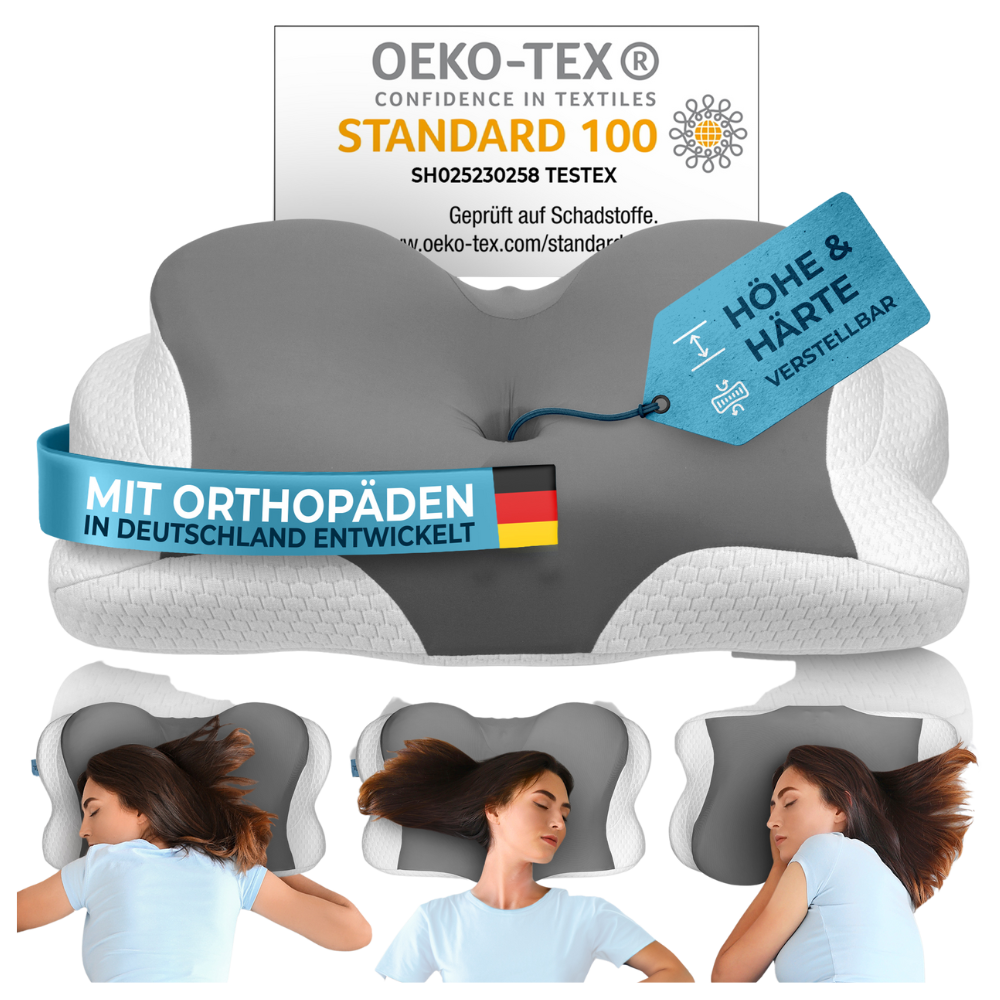 Orthopedic pillow - gray (all -rounder)