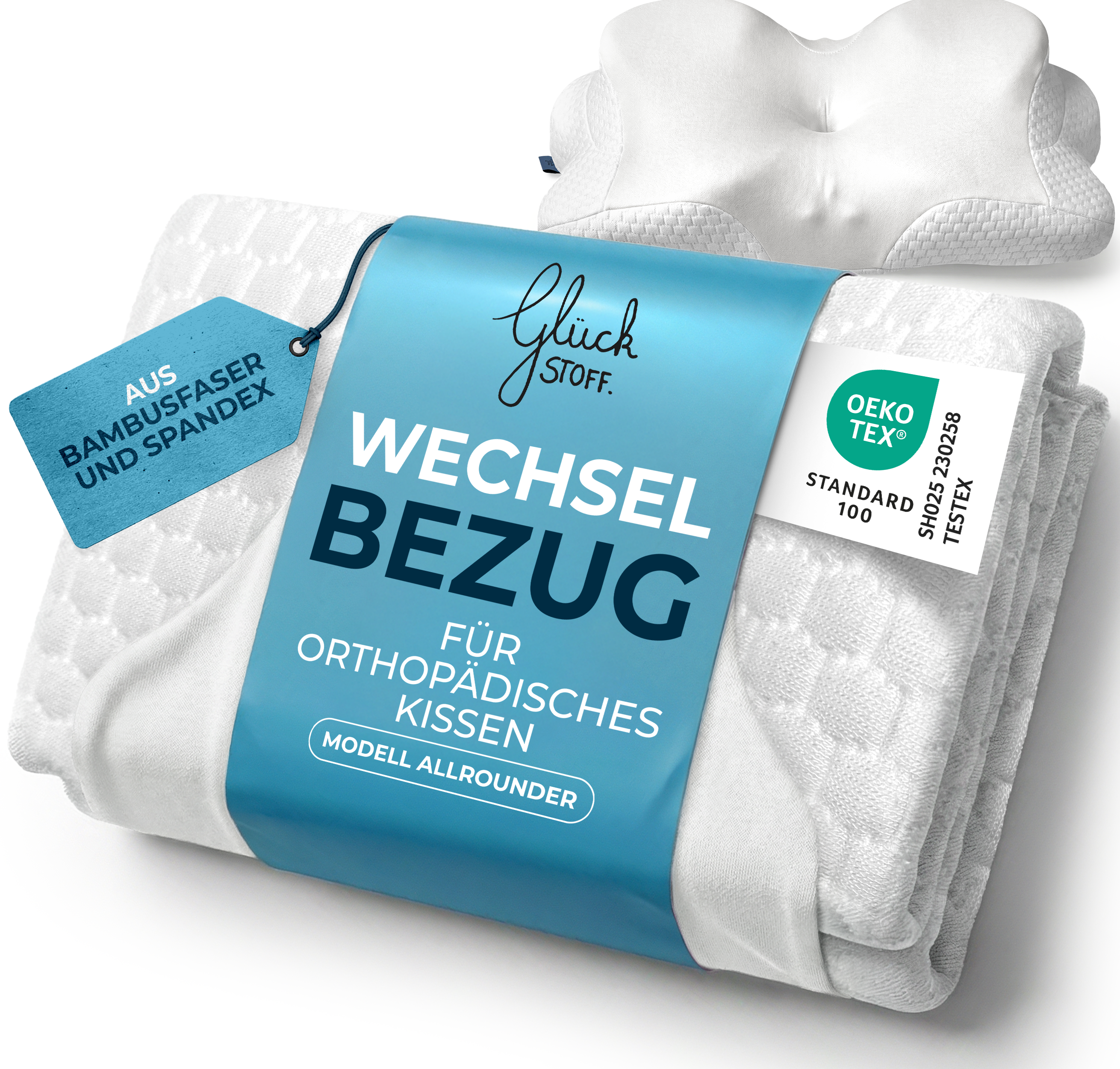 Kissenbezug Allrounder Weiß #Farbe_Weiß