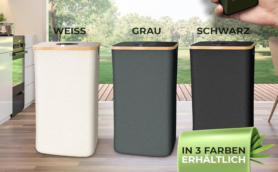 Pfandflaschen Aufbewahrung [inkl. XXL Tragetasche] - Grau