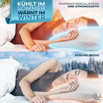 Orthopädisches Kissen Ergo Weiß #Farbe_Weiß