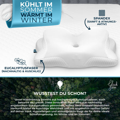 Orthopädisches Kissen Allrounder Weiß #Farbe_Weiß
