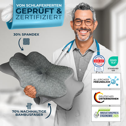 Orthopädisches Kissen Ergo Grau 