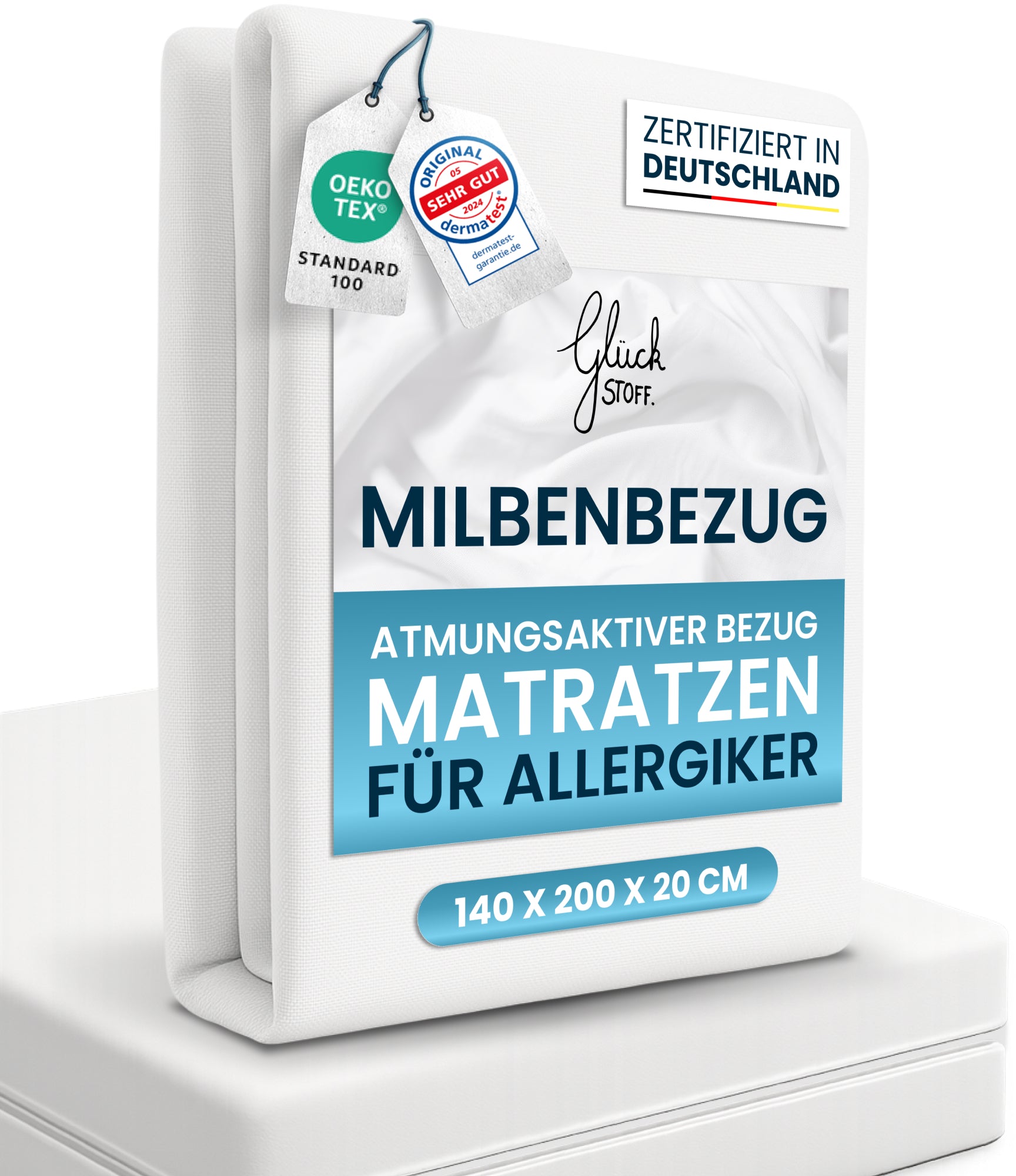 Milbenbezug Matratze [Zertifiziert in Deutschland]