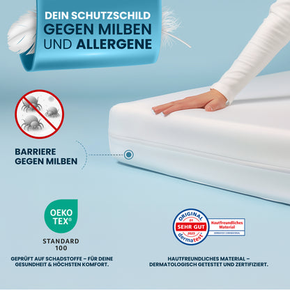 Milbenbezug Matratze [Zertifiziert in Deutschland]