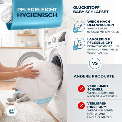 Baby Schlafset pflegeleicht und hygienisch