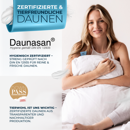 Daunenkissen 40x80 [Made in Germany]
