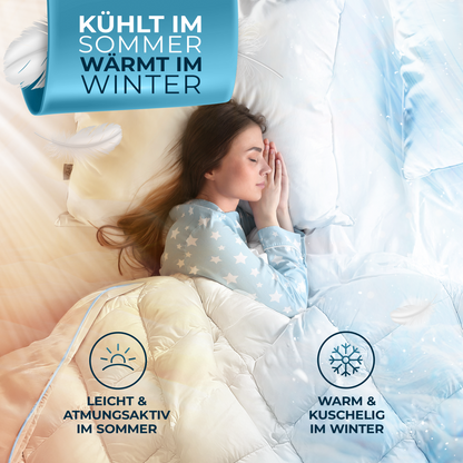 Ganzjahres-Daunendecke [Made in Germany]