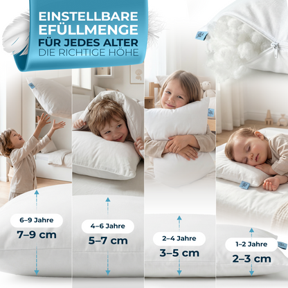Orthopädisches Kinderkissen [OEKO-TEX zertifiziert]