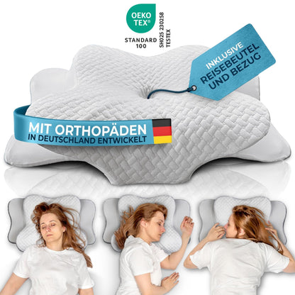 Orthopädisches Kissen Ergo Weiß #Farbe_Weiß