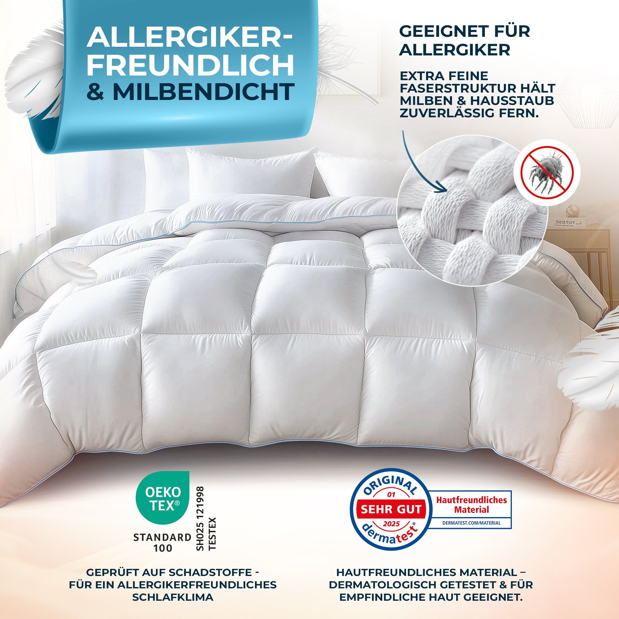 Winter-Daunendecke Extra Warm [Made in Germany]